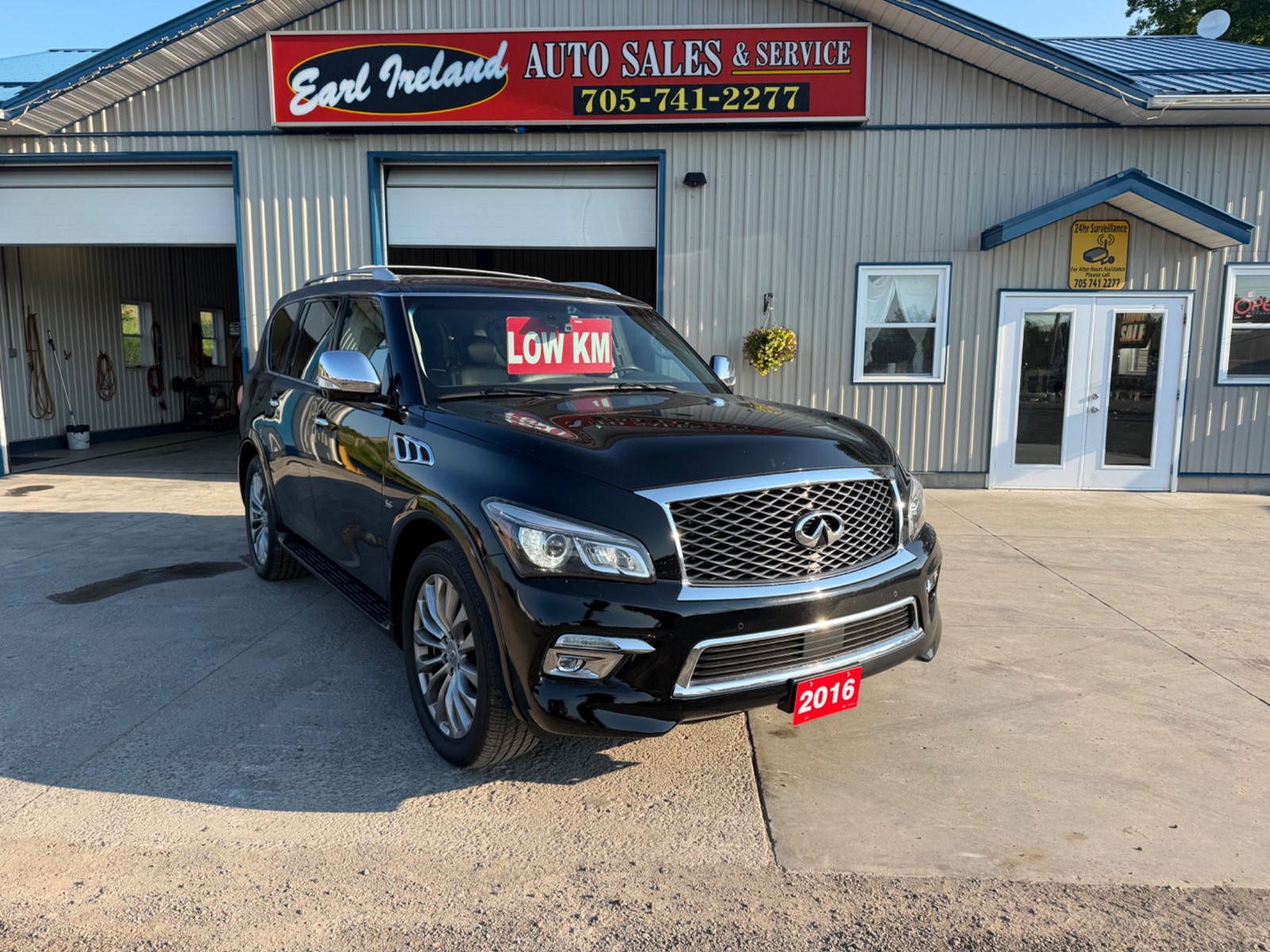 Photo of 2016 Infiniti QX80   for sale at Earl Ireland Auto Sale in Norwood, ON