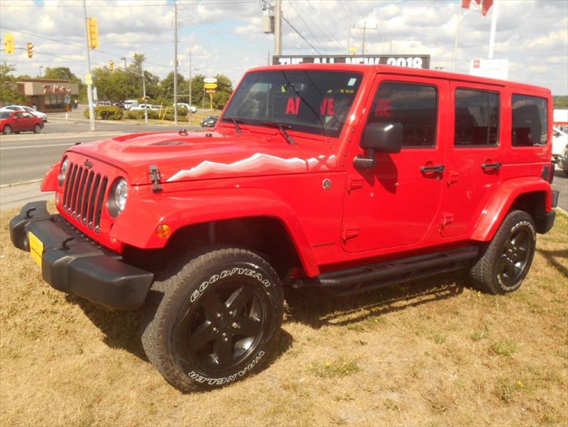 Photo of  2015 Jeep Wrangler Unlimited Sahara for sale at Trans Canada Nissan in Peterborough, ON