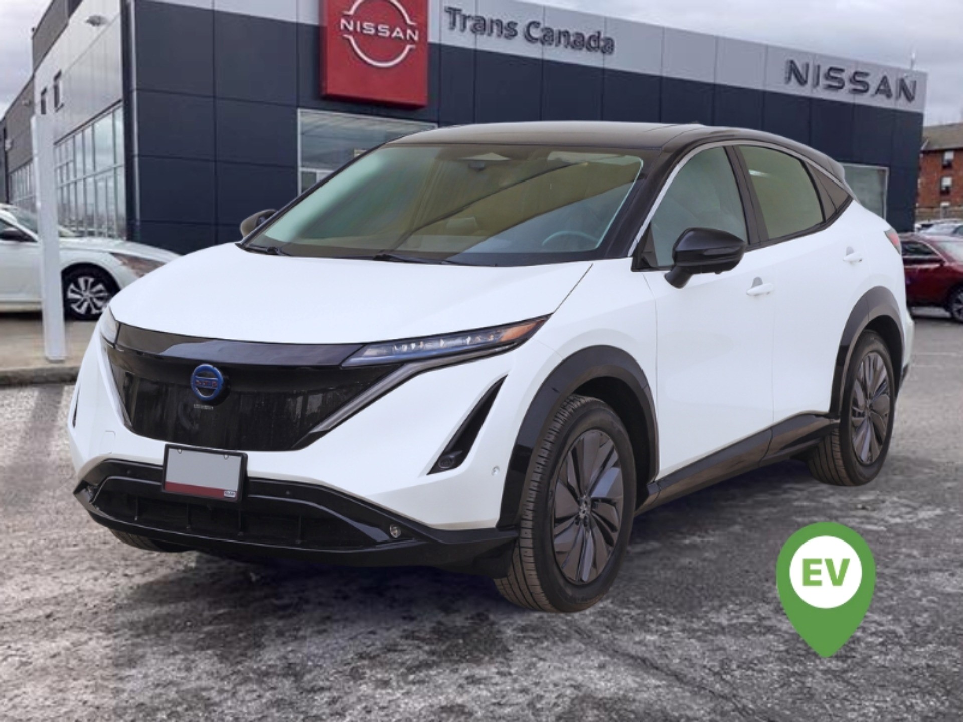 Everest White Pearl 2023 Nissan Ariya Engage FWD SUV / Crossover Front-Wheel Drive Automatic