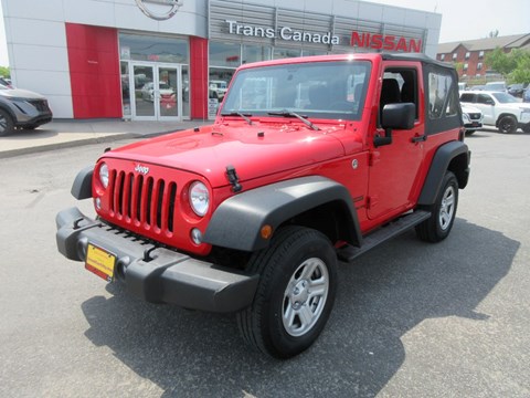 Photo of  2017 Jeep Wrangler Sport  for sale at Trans Canada Nissan in Peterborough, ON