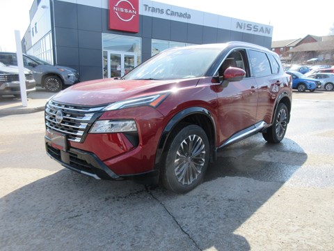 Photo of 2025 Nissan Rogue Platinum AWD for sale at Trans Canada Nissan in Peterborough, ON