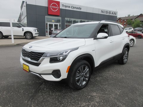 Photo of 2021 KIA Seltos LX AWD for sale at Trans Canada Nissan in Peterborough, ON