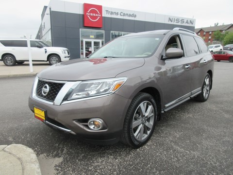 Photo of 2013 Nissan Pathfinder Platinum 4WD for sale at Trans Canada Nissan in Peterborough, ON