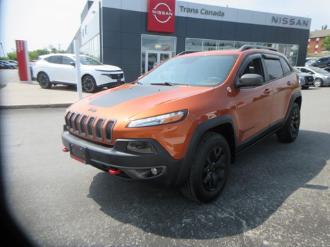 Photo of 2015 Jeep Cherokee Trailhawk   for sale at Trans Canada Nissan in Peterborough, ON