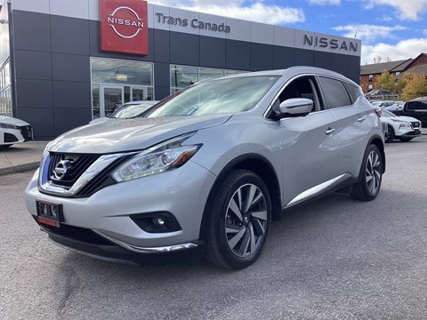 Photo of 2017 Nissan Murano Platinum AWD for sale at Trans Canada Nissan in Peterborough, ON