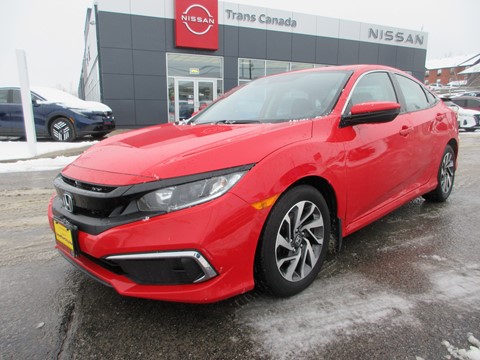 Photo of 2019 Honda Civic EX CVT for sale at Trans Canada Nissan in Peterborough, ON