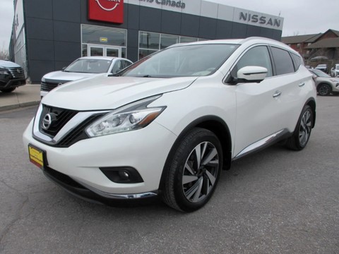 Photo of 2017 Nissan Murano Platinum AWD for sale at Trans Canada Nissan in Peterborough, ON