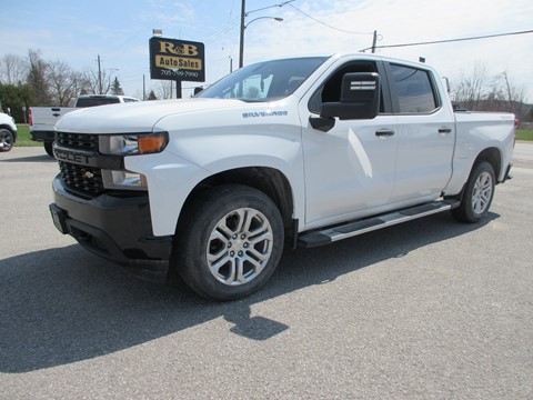Photo of 2021 Chevrolet Silverado 1500 Work Truck Crew Cab for sale at R & B Auto Sales in Omemee, ON