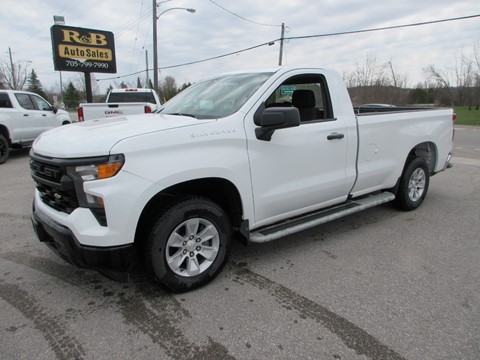 Photo of 2023 Chevrolet Silverado 1500 Work Truck Long Box for sale at R & B Auto Sales in Omemee, ON