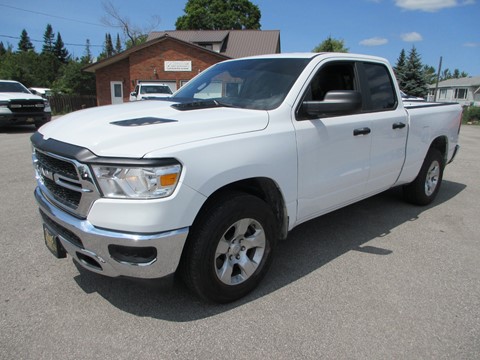 Photo of 2024 RAM 1500 SXT Quad Cab for sale at R & B Auto Sales in Omemee, ON