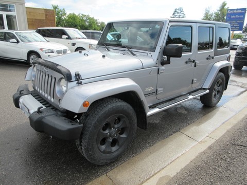 Photo of 2014 Jeep Wrangler Unlimited Sahara for sale at Kiff Auto in Peterborough, ON