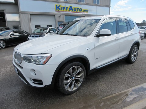 Photo of 2017 BMW X3 28i xDrive for sale at Kiff Auto in Peterborough, ON