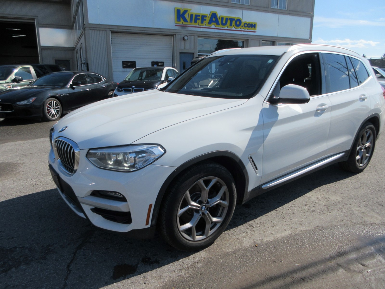 Photo of 2021 BMW X3 30i xDrive for sale at Kiff Auto in Peterborough, ON