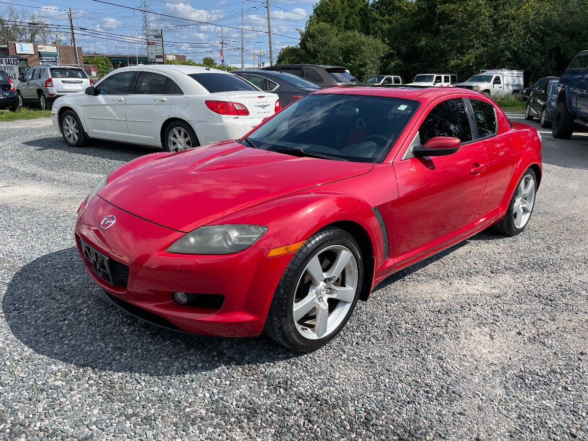 Velocity Red Mica 2005 Mazda RX-8 Coupe 6-Speed Automatic