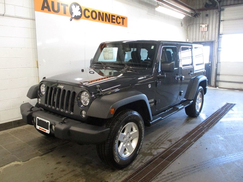 Photo of  2018 Jeep Wrangler JK Unlimited Sport 4WD for sale at Auto Connect Sales in Peterborough, ON