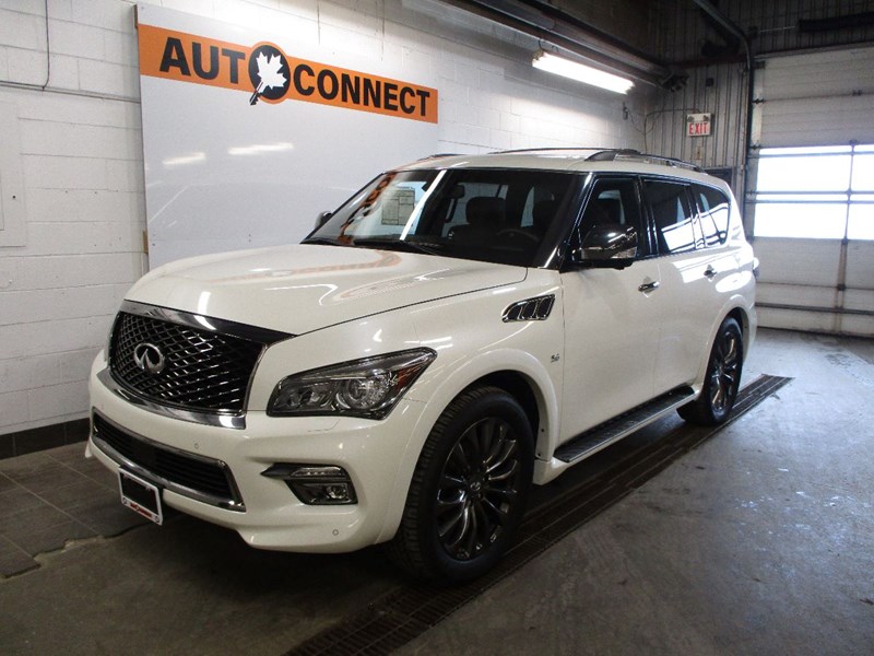 Photo of  2015 Infiniti QX80   for sale at Auto Connect Sales in Peterborough, ON