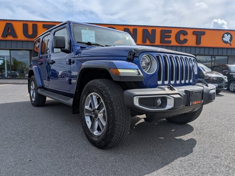 Photo of 2020 Jeep Wrangler Unlimited Sahara for sale at Auto Connect Sales in Peterborough, ON