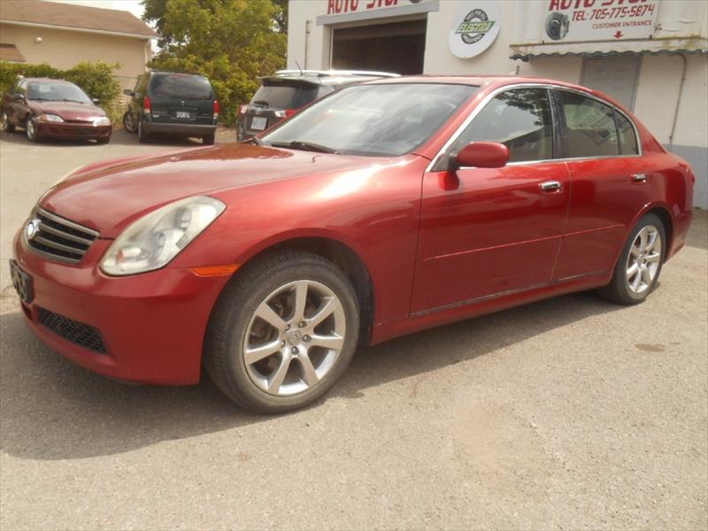 Photo of  2006 Infiniti G35 X  for sale at Paradise Auto Source in Peterborough, ON