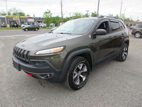 Photo of 2014 Jeep Cherokee Trailhawk  4X4 for sale at Paradise Auto Source in Peterborough, ON