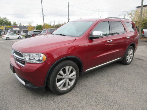 Photo of 2013 Dodge Durango Crew AWD for sale at Paradise Auto Source in Peterborough, ON