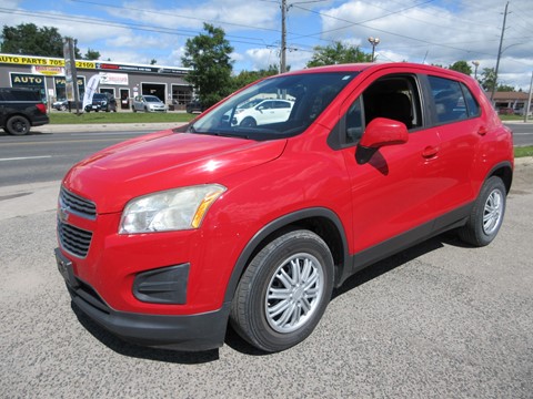 Photo of 2015 Chevrolet Trax LS  for sale at Paradise Auto Source in Peterborough, ON