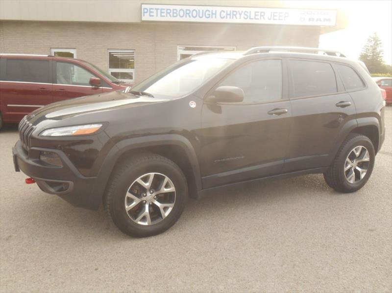 Photo of  2014 Jeep Cherokee Trailhawk   for sale at Peterborough Chrysler in Peterborough, ON