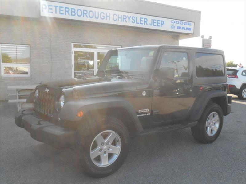 Photo of  2014 Jeep Wrangler Sport  for sale at Peterborough Chrysler in Peterborough, ON