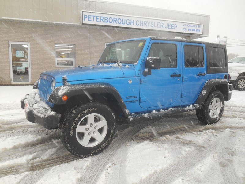 Photo of  2016 Jeep Wrangler Unlimited Sport for sale at Peterborough Chrysler in Peterborough, ON