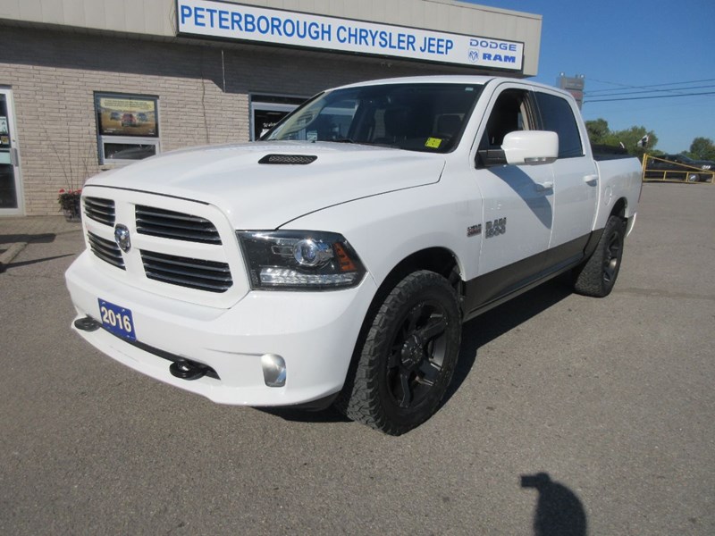 Photo of  2016 RAM 1500 Sport Crew Cab for sale at Peterborough Chrysler in Peterborough, ON