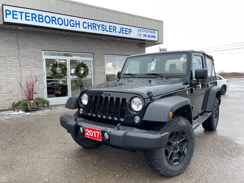 Photo of  2017 Jeep Wrangler Willys  for sale at Peterborough Chrysler in Peterborough, ON