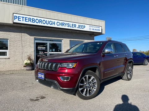 Photo of Used 2018 Jeep Grand Cherokee  Limited  for sale at Peterborough Chrysler in Peterborough, ON