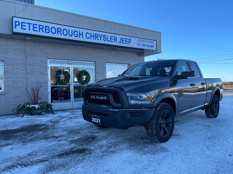 Photo of  2021 RAM 1500 Warlock Quad Cab for sale at Peterborough Chrysler in Peterborough, ON