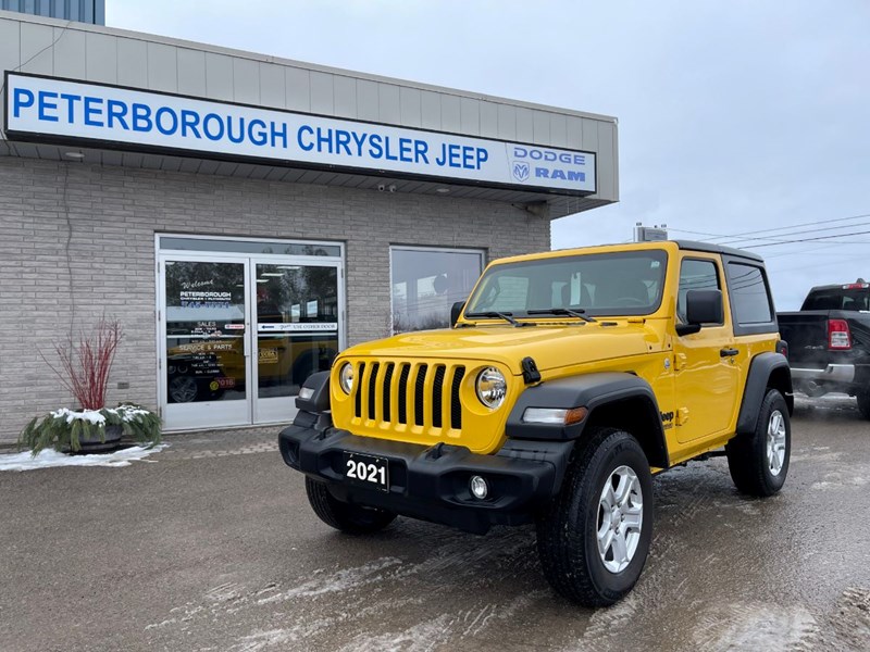 Photo of  2021 Jeep Wrangler Sport S for sale at Peterborough Chrysler in Peterborough, ON