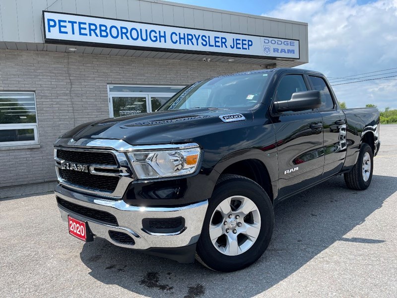 Photo of  2020 RAM 1500 SXT Quad Cab for sale at Peterborough Chrysler in Peterborough, ON