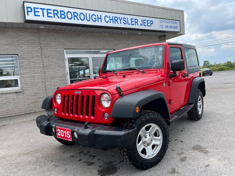 Photo of  2015 Jeep Wrangler Sport  for sale at Peterborough Chrysler in Peterborough, ON