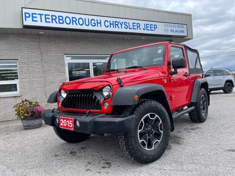 Photo of  2015 Jeep Wrangler Sport  for sale at Peterborough Chrysler in Peterborough, ON