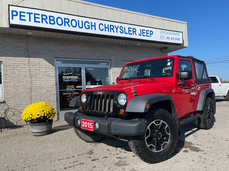 Photo of 2015 Jeep Wrangler Sport  for sale at Peterborough Chrysler in Peterborough, ON