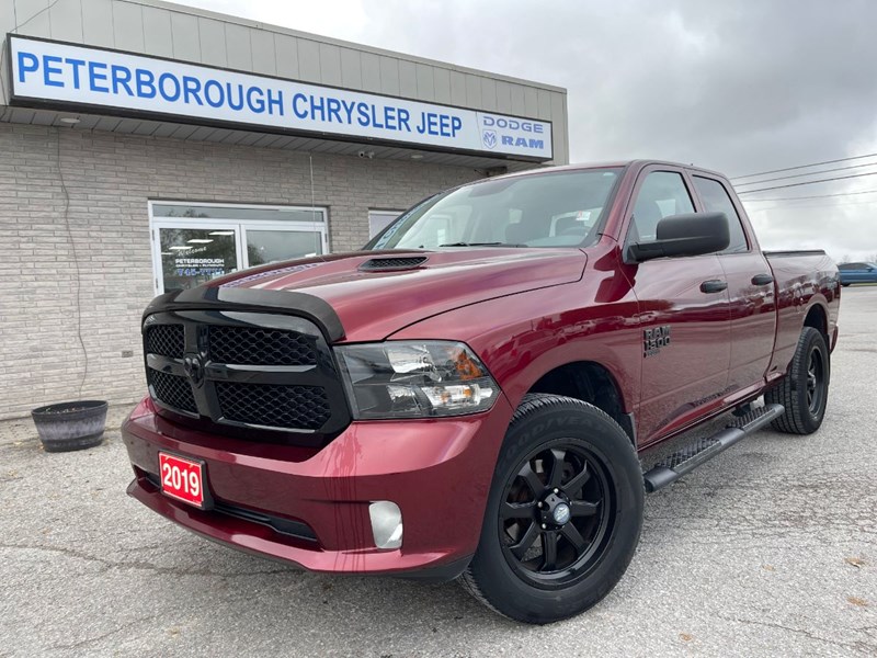 Photo of  2019 RAM 1500 Classic Night Edition Quad Cab for sale at Peterborough Chrysler in Peterborough, ON