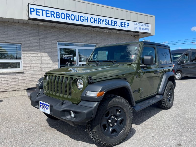 Photo of  2023 Jeep Wrangler Sport  for sale at Peterborough Chrysler in Peterborough, ON