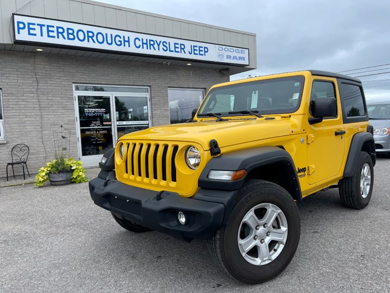 Photo of 2021 Jeep Wrangler Sport S for sale at Peterborough Chrysler in Peterborough, ON