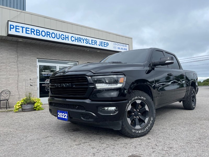 Photo of 2022 RAM 1500 Sport Crew Cab for sale at Peterborough Chrysler in Peterborough, ON