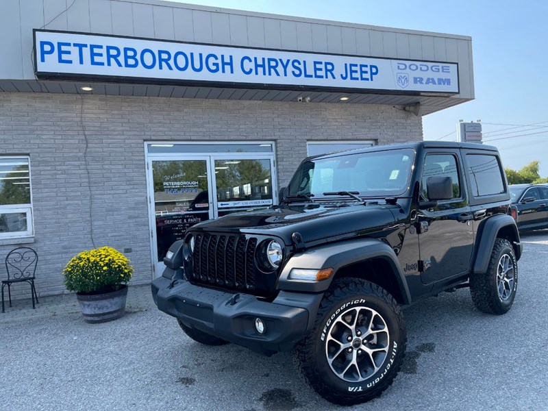 Photo of  2024 Jeep Wrangler Sport S for sale at Peterborough Chrysler in Peterborough, ON