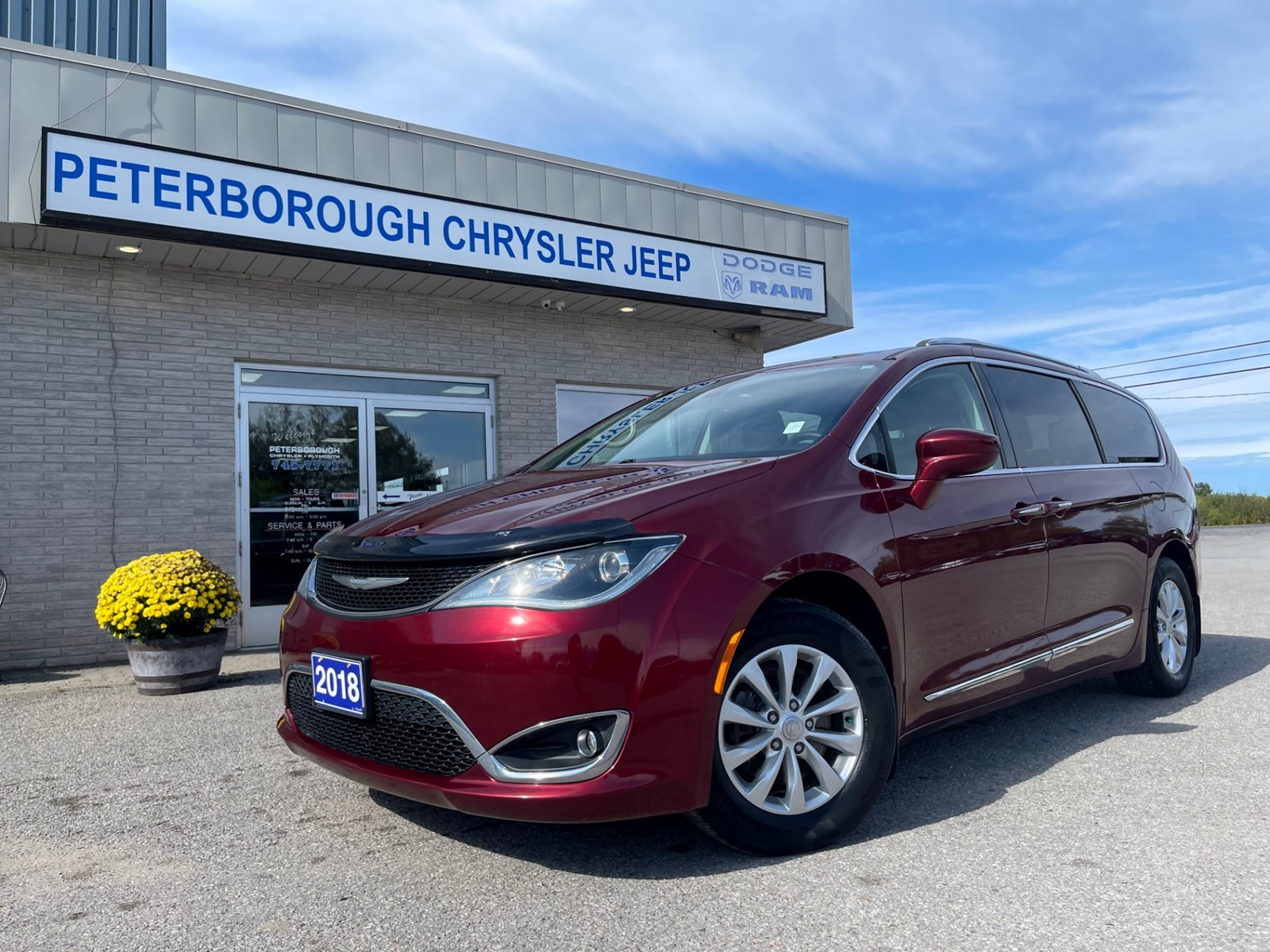 Photo of 2018 Chrysler Pacifica Touring-L Plus for sale at Peterborough Chrysler in Peterborough, ON