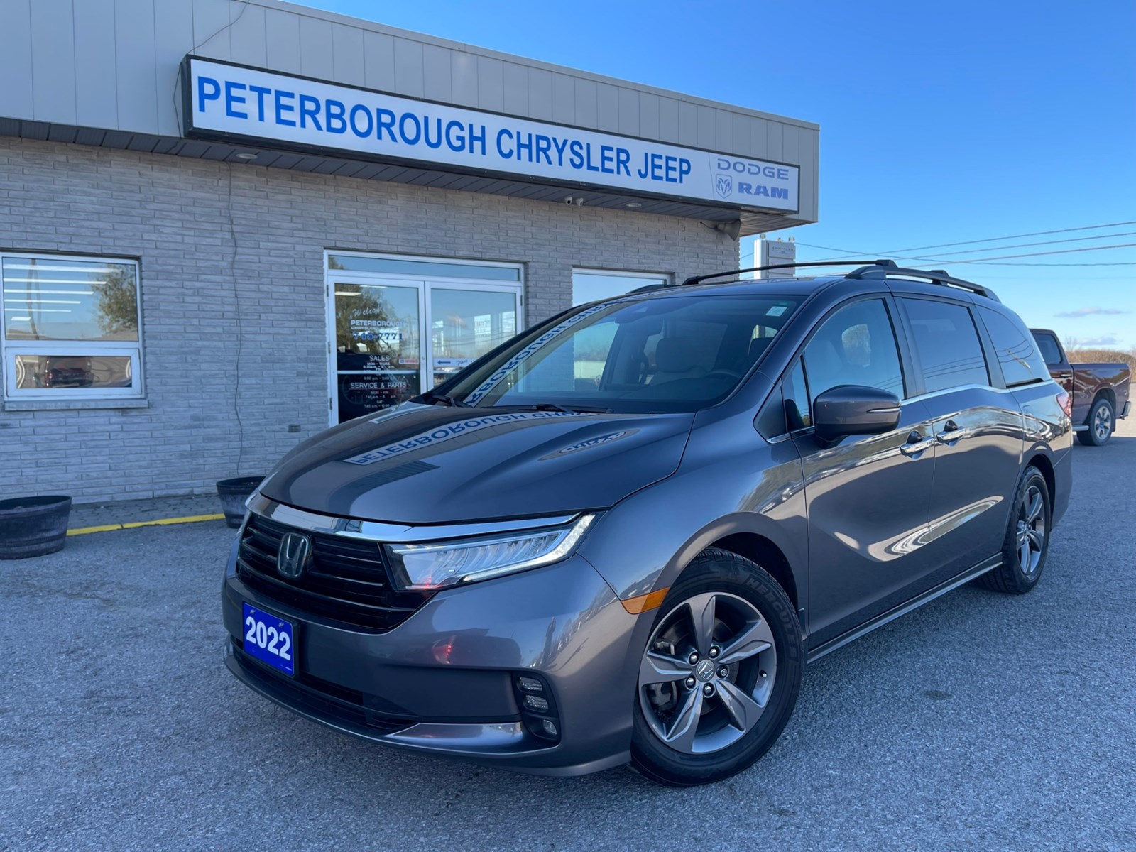 Photo of 2022 Honda Odyssey EX  for sale at Peterborough Chrysler in Peterborough, ON