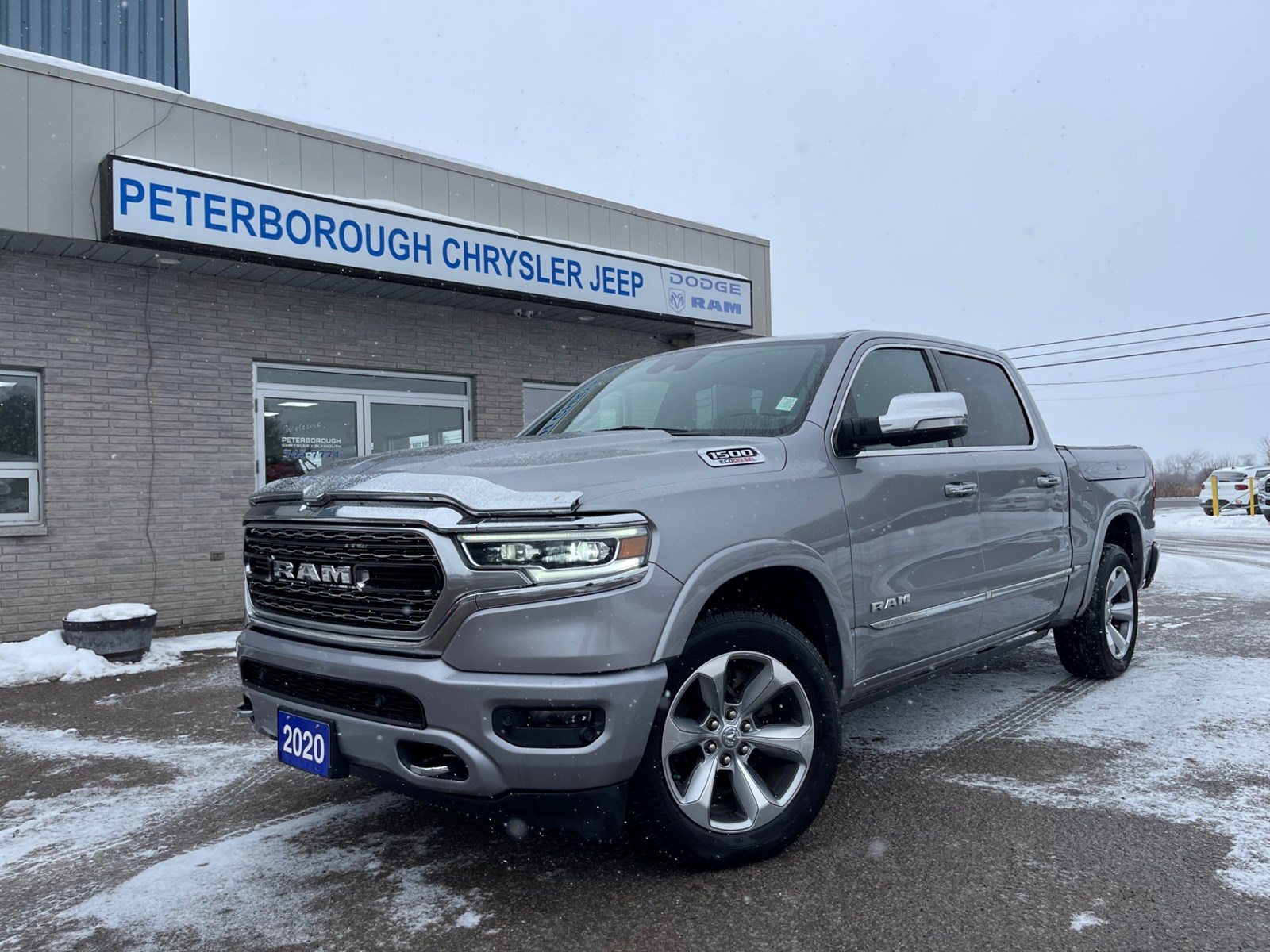 Photo of 2020 RAM 1500 Limited Crew Cab for sale at Peterborough Chrysler in Peterborough, ON