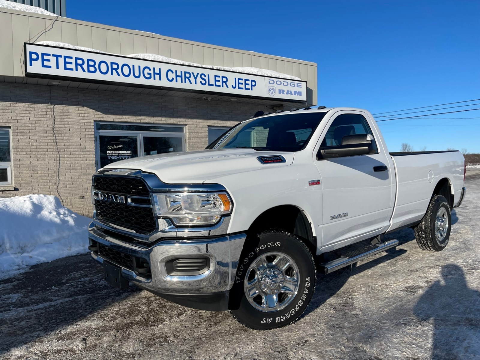 Photo of 2021 RAM 2500 Tradesman  8-ft. Bed for sale at Peterborough Chrysler in Peterborough, ON