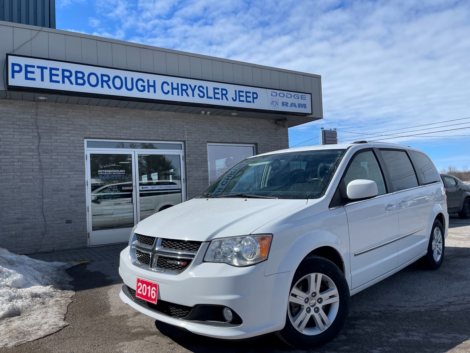 Photo of 2016 Dodge Grand Caravan Crew  for sale at Peterborough Chrysler in Peterborough, ON