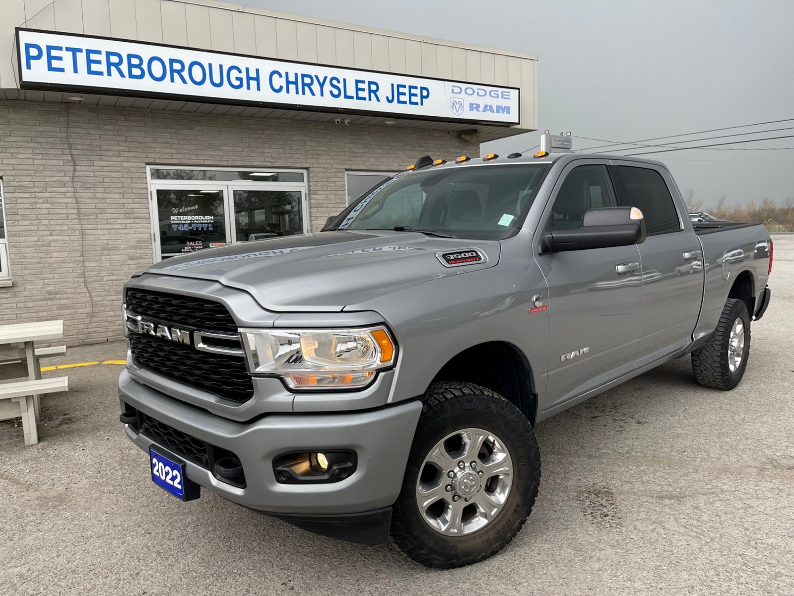 Photo of 2022 RAM 3500 Big Horn Crew Cab for sale at Peterborough Chrysler in Peterborough, ON