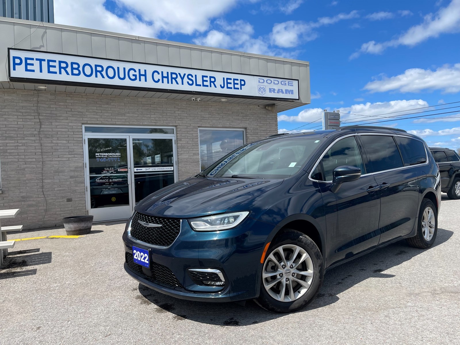 Photo of 2022 Chrysler Pacifica Touring AWD for sale at Peterborough Chrysler in Peterborough, ON