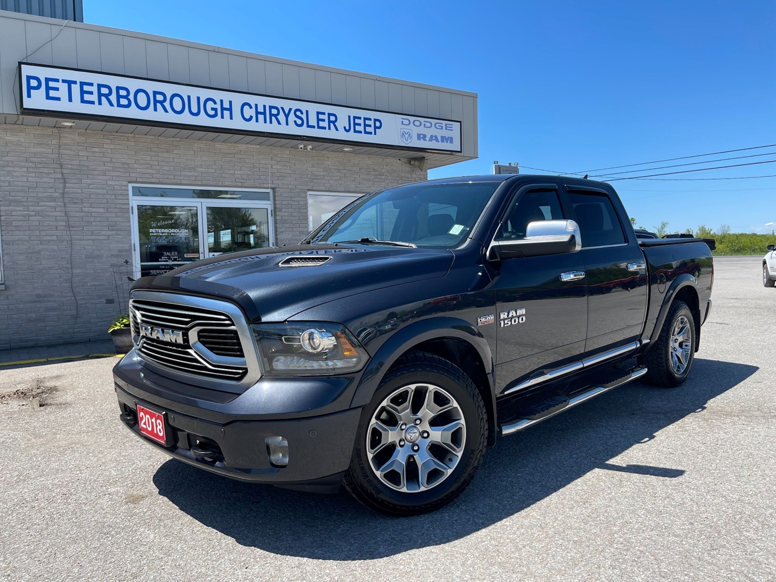 Photo of 2018 RAM 1500 Limited Crew Cab for sale at Peterborough Chrysler in Peterborough, ON